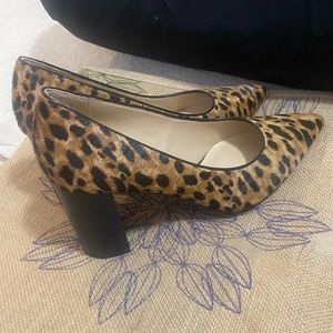 Never worn Franco Sarto cowhide pumps size 9.5